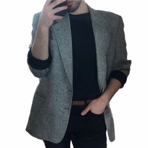 VINTAGE MOORES HERRINGBONE SPORT COAT
